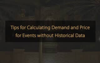 Dicas para calcular demanda e preço para eventos sem dados históricos