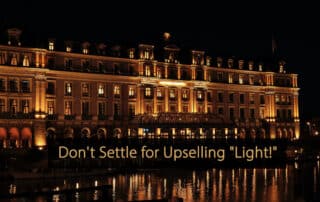 Don't conformarse con Hotel Upselling Light