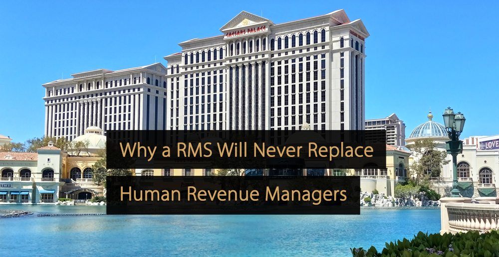 Por que um RMS nunca substituirá os gerentes de receita humana