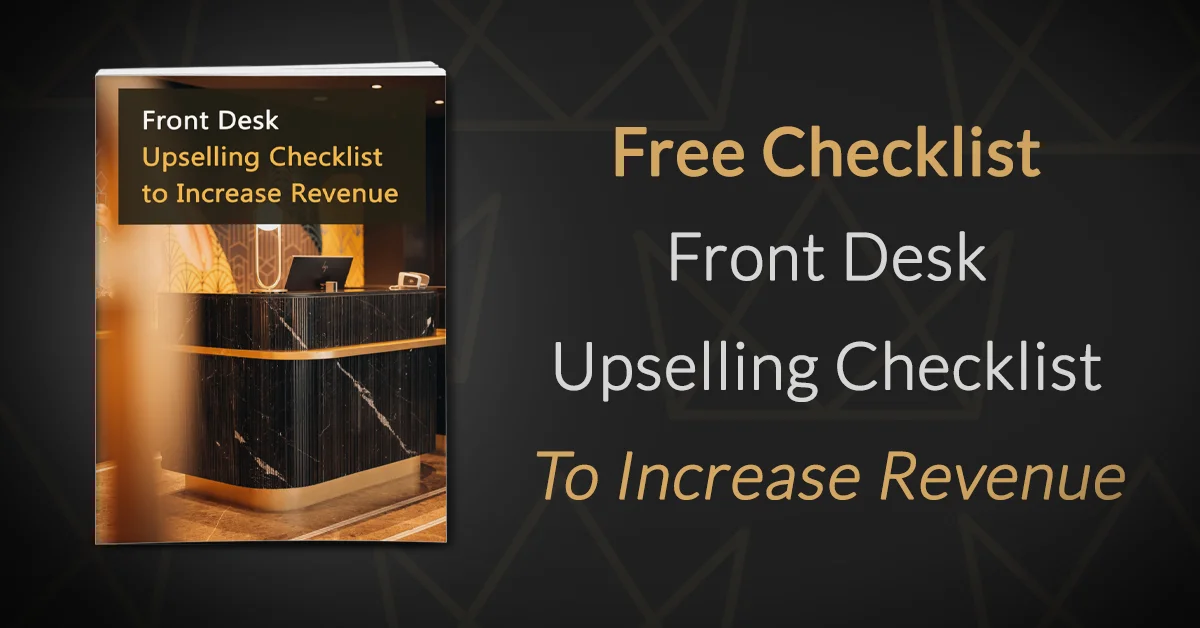 Front Desk Upselling Checklist