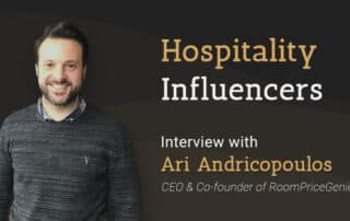 Entrevista com Ari Andricopoulos da RoomPriceGenie