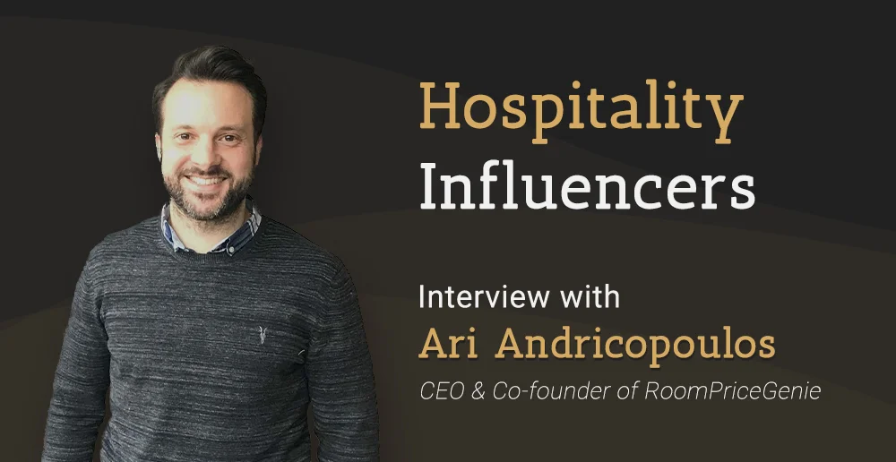 Entrevista com Ari Andricopoulos da RoomPriceGenie