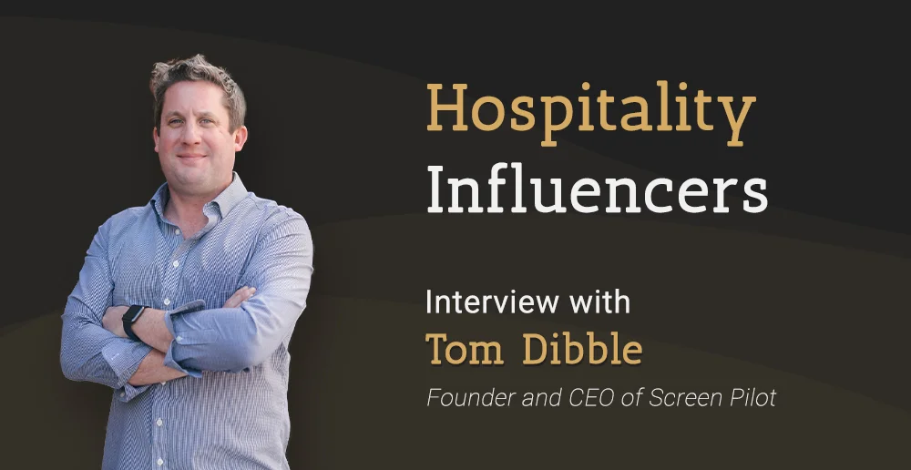 Tom Dibble Fundador e CEO da Screen Pilot