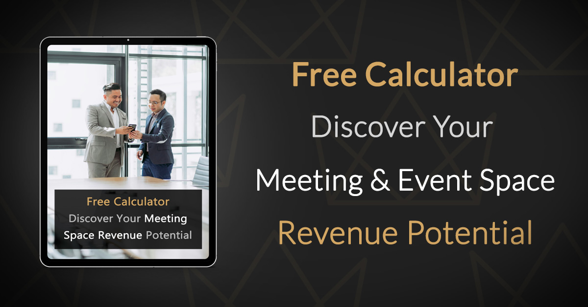 Calculateur - Découvrez le potentiel de revenus de vos espaces de réunion et d'événement