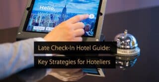 Hotel com check-in tardio