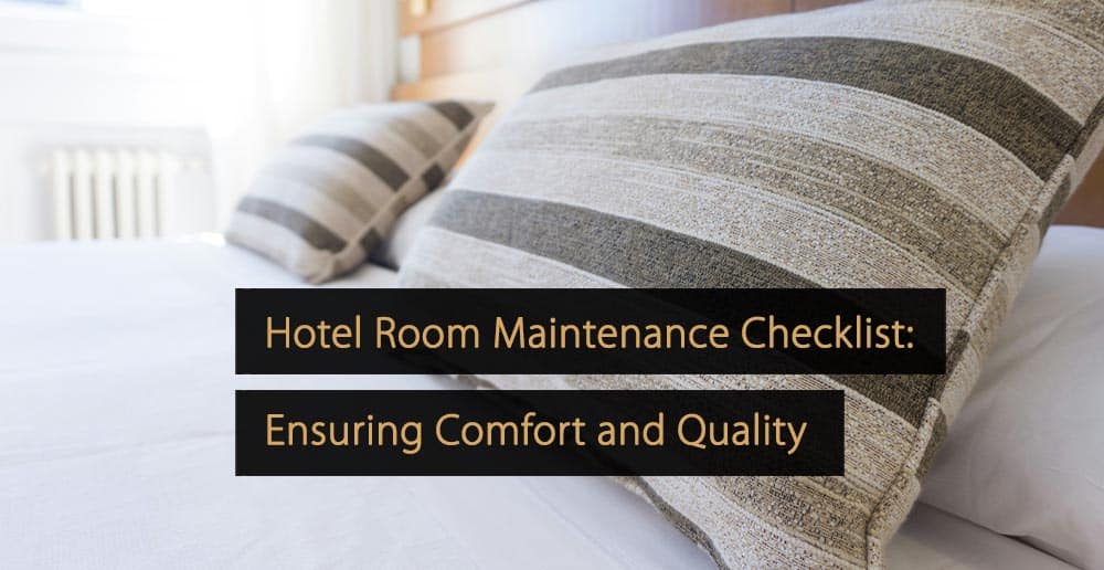 Hotel Room Maintenance Checklist