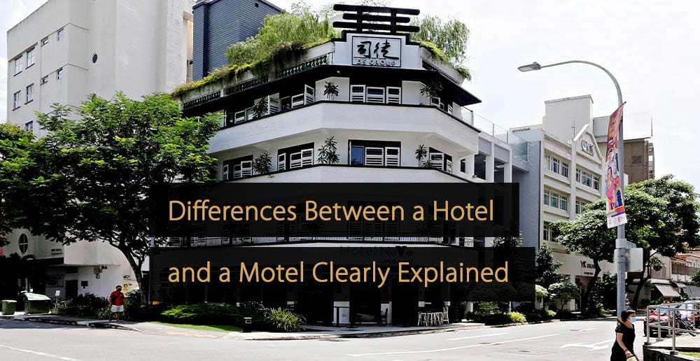 Diferenças entre um hotel e um motel