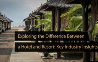 Diferença entre um hotel e um resort