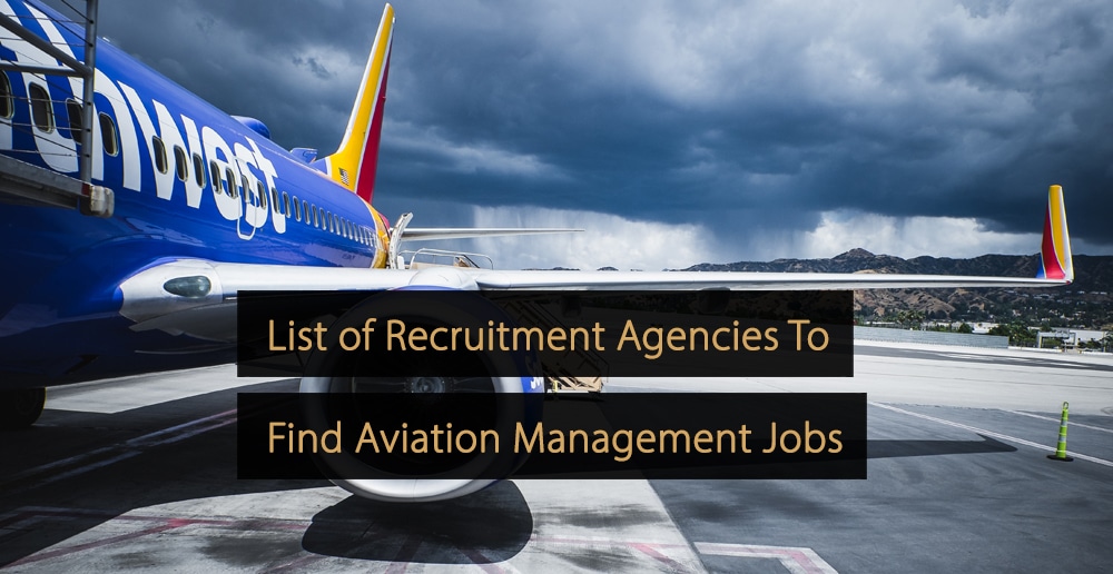 List Of Recruitment Agencies To Find A Aviation Management Job