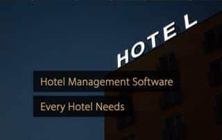 Soluciones de software de gestión hotelera - Software de gestión hotelera