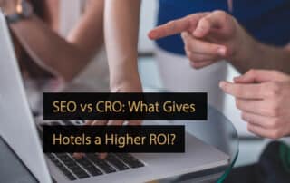 SEO vs CRO - Hotéis ROI