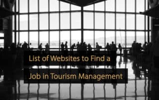 Jobs für Tourismusmanagement