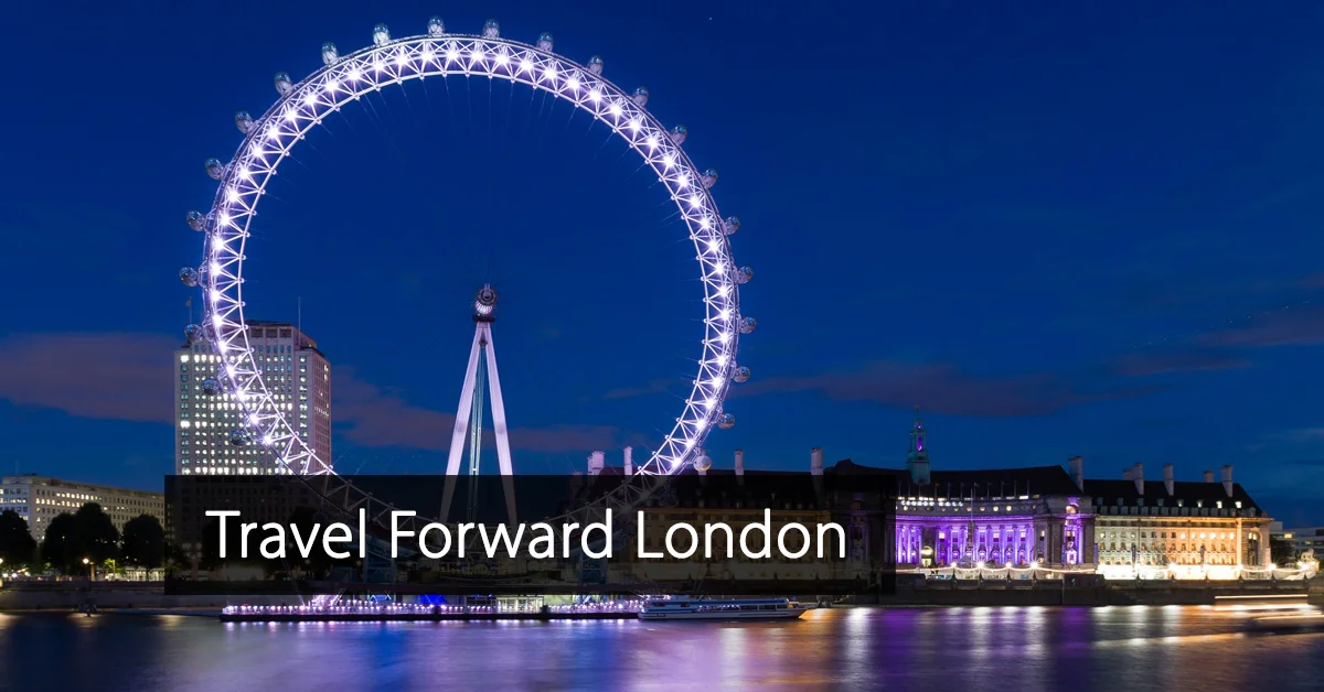 Viagem em frente Londres - Conferência Viagem em frente